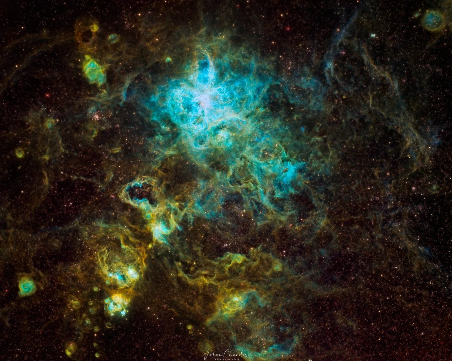 23092 tarantula nebula star formation