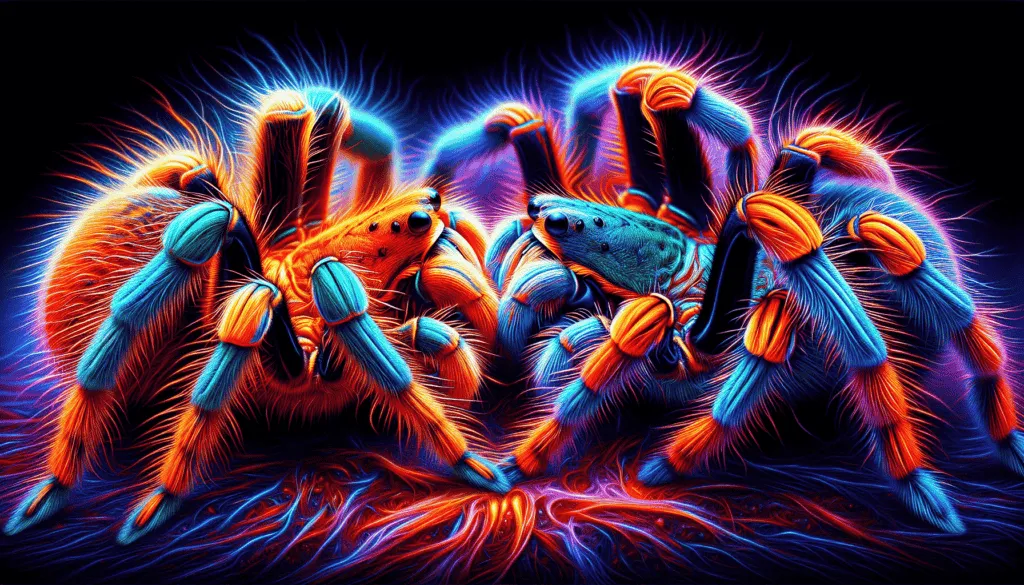 23160 gravid female tarantula