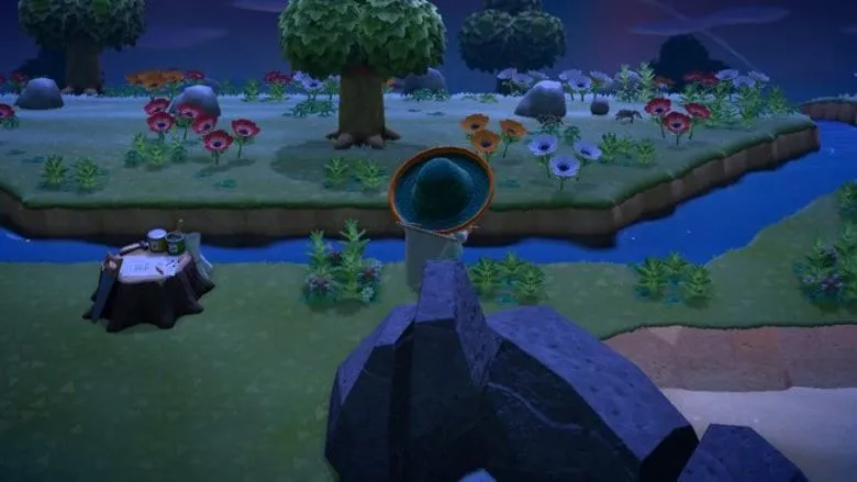 23193 animal crossing tarantula island catching tarantula