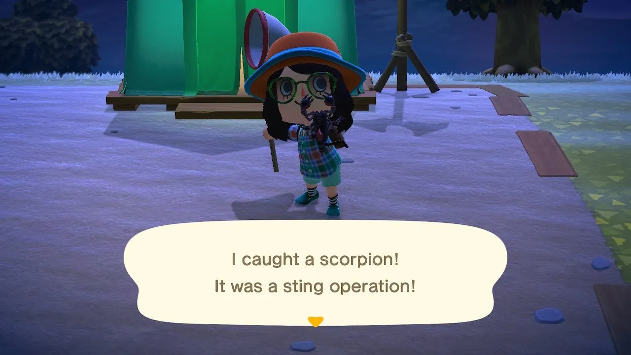23212 animal crossing new leaf scorpion spot