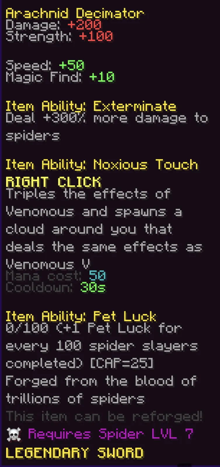 23257 tarantula pet ability 1