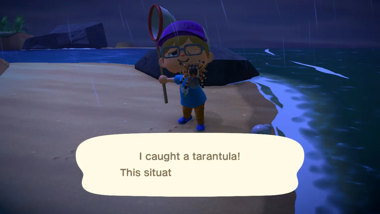 23352 animal crossing tarantula net